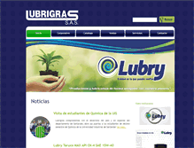 Tablet Screenshot of lubrigras.net